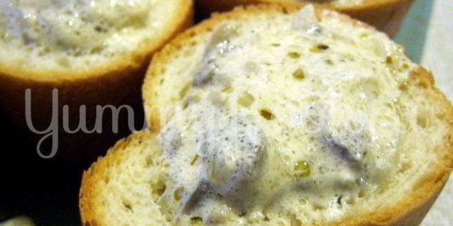 Рецепт жульена в булочках