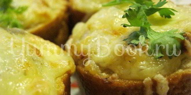 Рецепт жульена в булочках