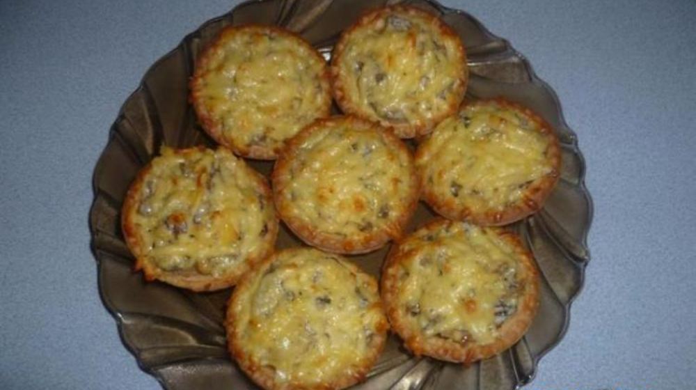 Как приготовить жульена в тарталетках