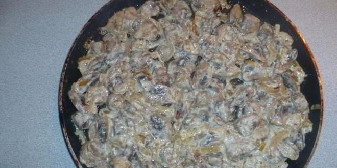 Рецепт жульена в тарталетках