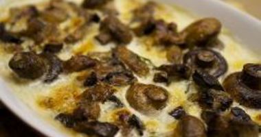 Рецепт Жюльена из грибов и баклажан