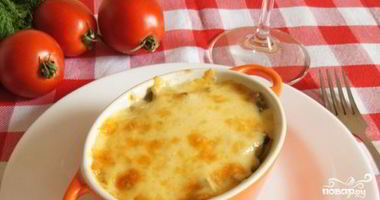 Рецепт Жюльена из грибов в горшочках