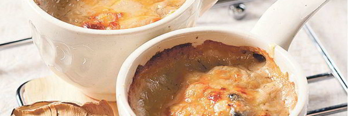 Рецепт Жюльена из сушеных грибов