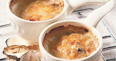 Рецепт Жюльена из сушеных грибов