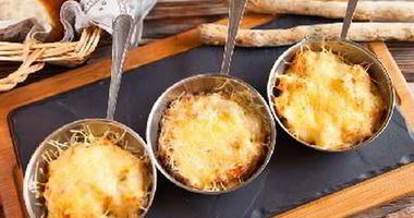 Рецепт Жюльена с креветками и кукурузой