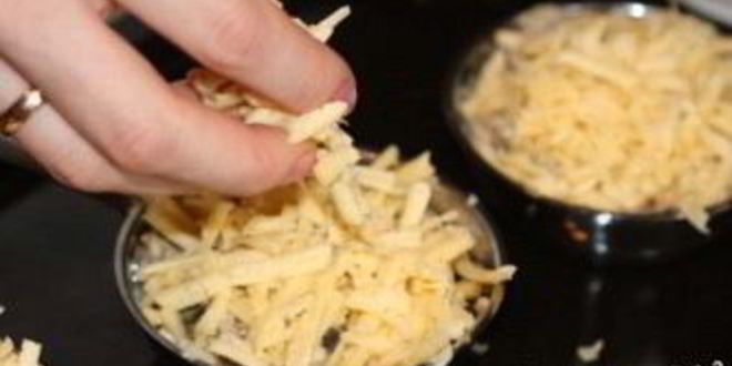 Рецепт жюльена со сливками